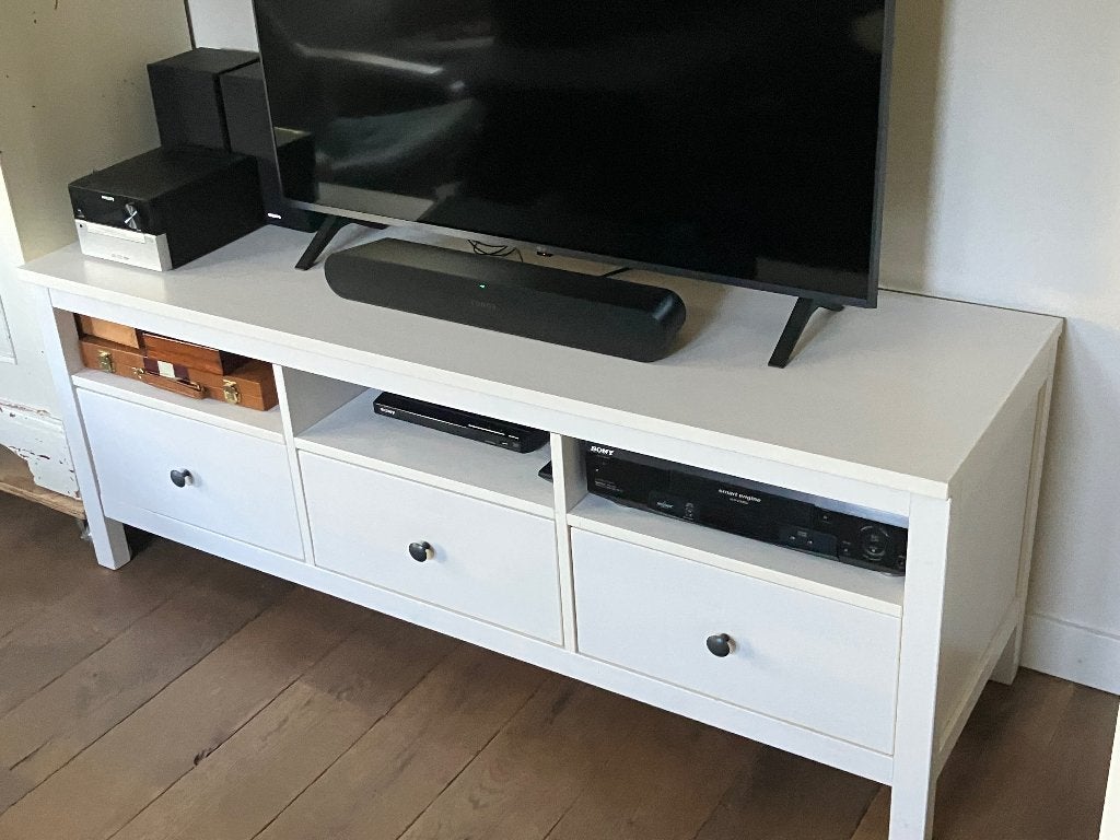 TV-meubel Ikea Hemnes, Ophalen, Gebruikt, 100 tot 150 cm, Minder dan 100 cm