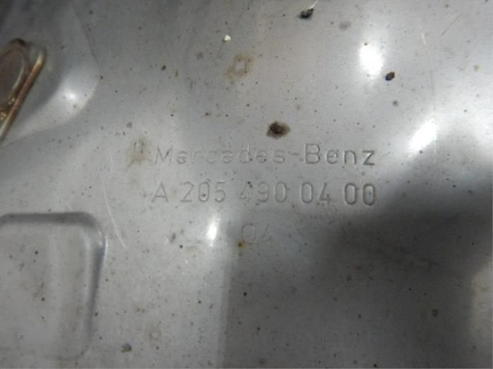 Diffuser achterbumper Mercedes C-Klasse (22726746), Ophalen of Verzenden, Gebruikt, Achter, Bumper