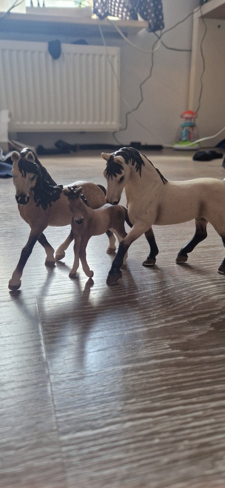 Schleich familie, Ophalen of Verzenden, Zo goed als nieuw, Paard, Beeldje of Figuurtje