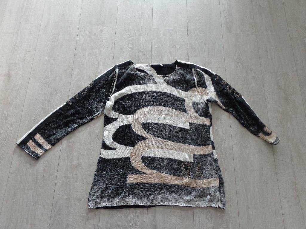 prachtige damestrui van Monari, maat 46, Kleding | Dames, Ophalen of Verzenden, Gedragen, Maat 46/48 (XL) of groter