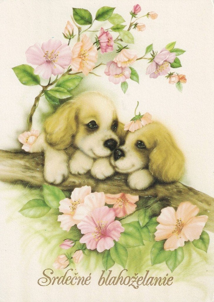 Cocker Spaniel pup 403, Ophalen of Verzenden, 1980 tot heden, Ongelopen, Hond of Kat