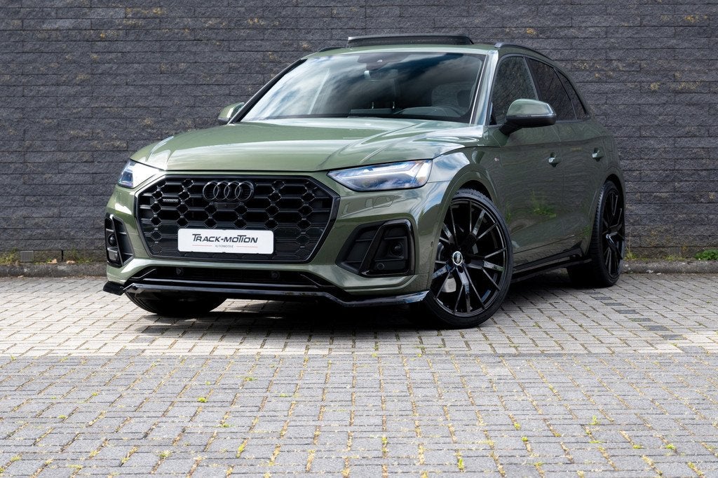 Audi Q5 50 TFSI e S Competition PANO LUCHTVERING, Auto's, Automaat, Automatische klimaatregeling, Gebruikt, 4 cilinders