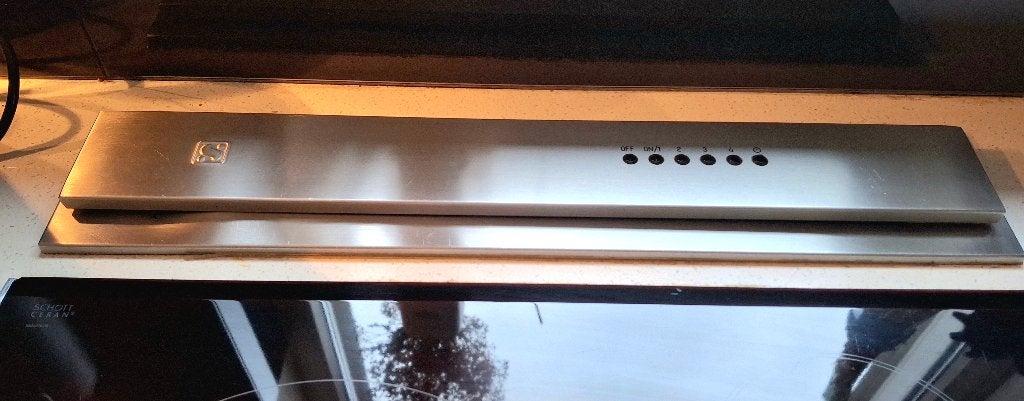 Wave Sirius Downdraft Afzuigkap 60 cm - 4 standen, Ophalen, Gebruikt, 50 tot 100 cm, Minder dan 100 cm