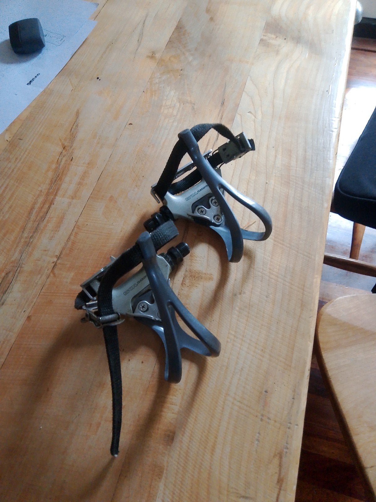 Shimano 105 pedalen, Crankstel of Pedalen, Gebruikt, Ophalen of Verzenden, Racefiets