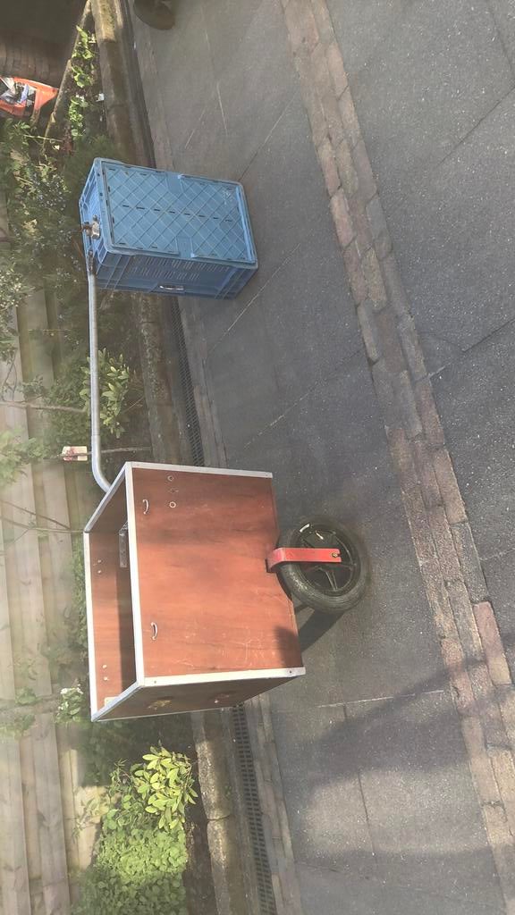 Fietskar met trekhaak, Ophalen, Gebruikt, Bagagekar, 40 tot 60 kg