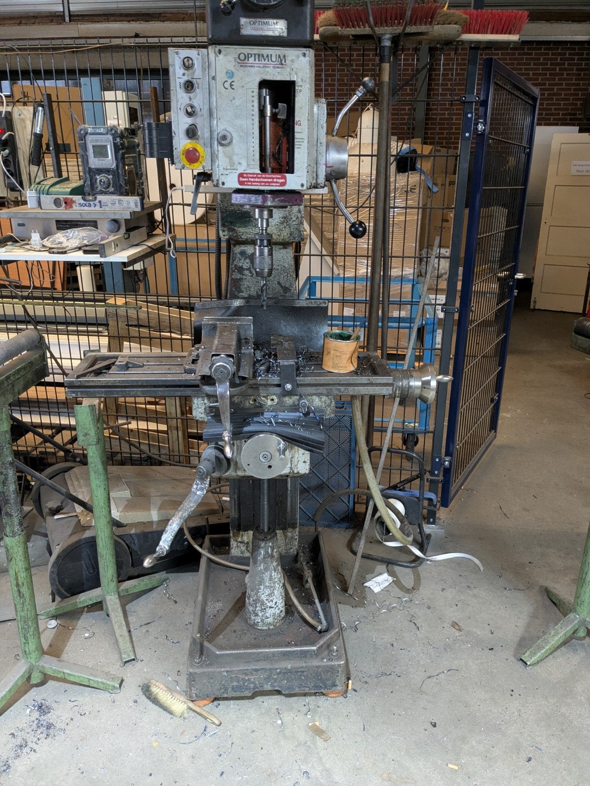 optimum kolomboormachine, Ophalen, Gebruikt, Kolomboormachine