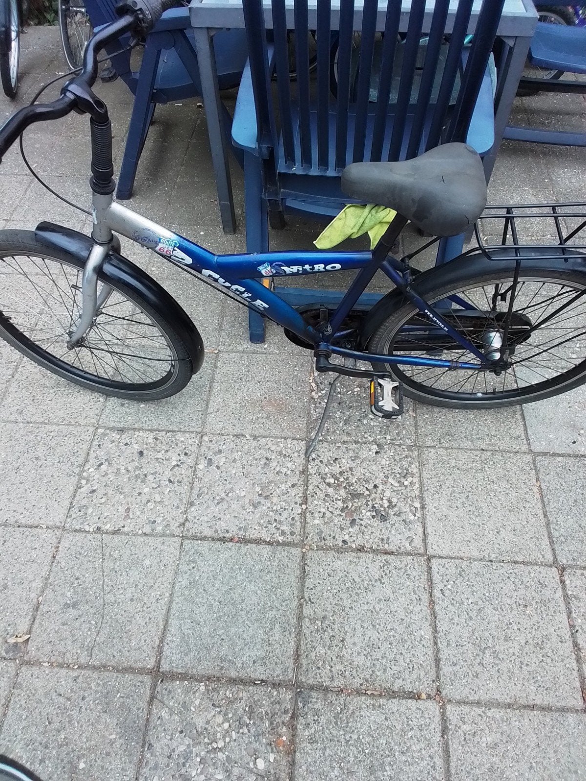 nitro jongensfiets, Ophalen, Gebruikt, 24 inch