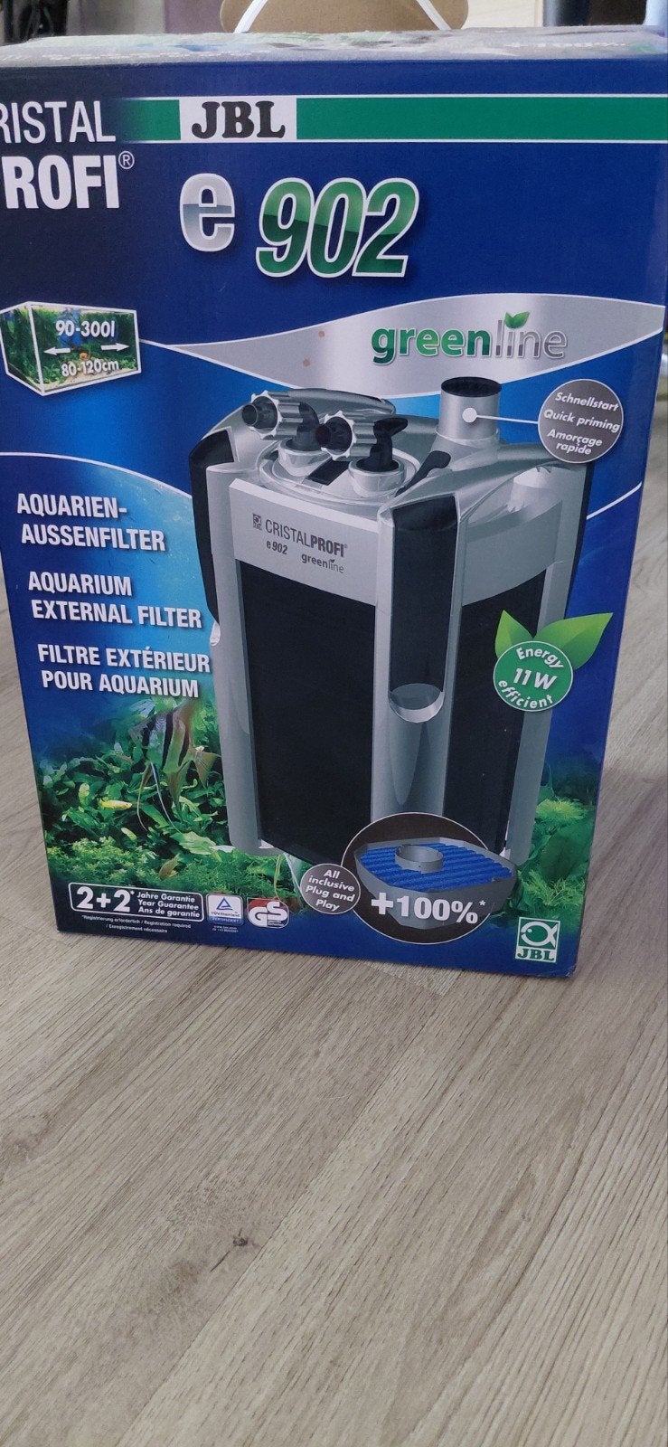 Goed werkend extern aquarium filter JBL e902, Dieren en Toebehoren, Vissen | Aquaria en Toebehoren, Ophalen