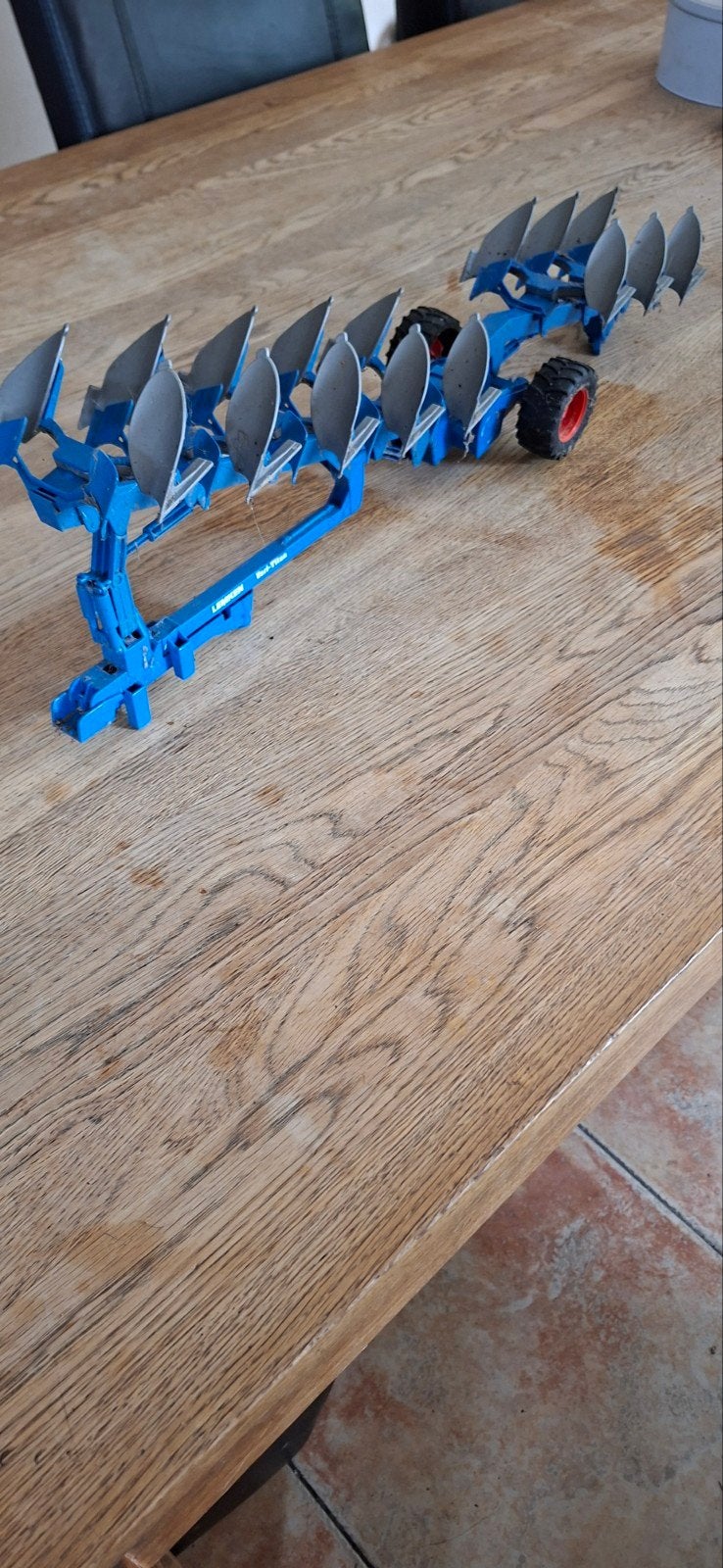Lemken Vari Titan ploeg schaalmodel, Ophalen of Verzenden, Gebruikt