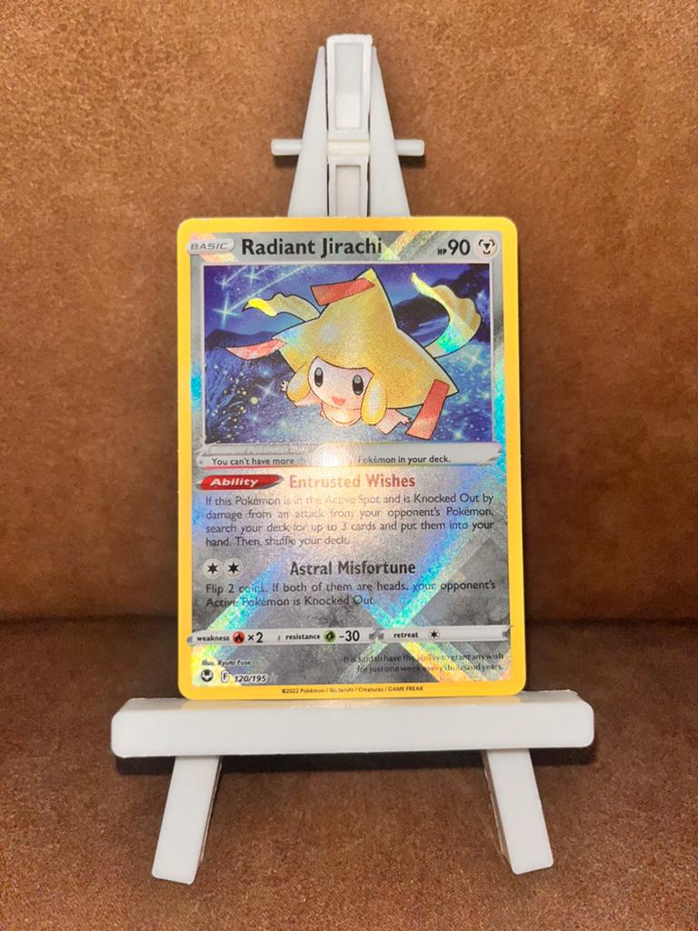 | Radiant Jirachi | 120/195 |, Ophalen of Verzenden, Zo goed als nieuw