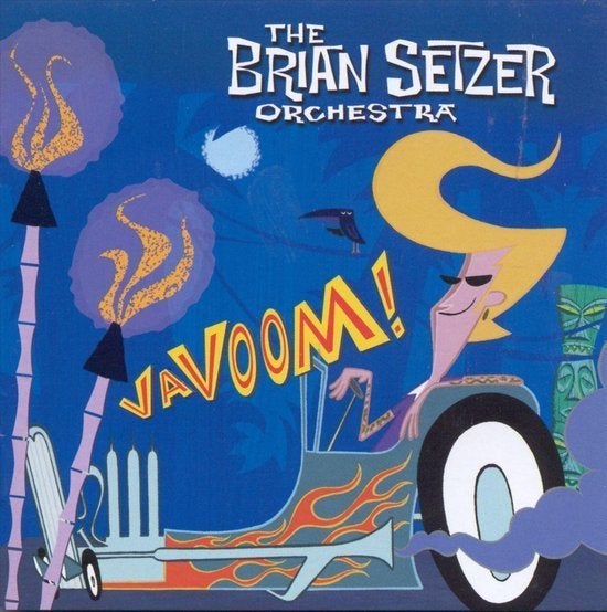 Brian Setzer Orchestra - Vavoom! CD 14 tracks, Cd's en Dvd's, Ophalen of Verzenden, Gebruikt, Rock-'n-Roll