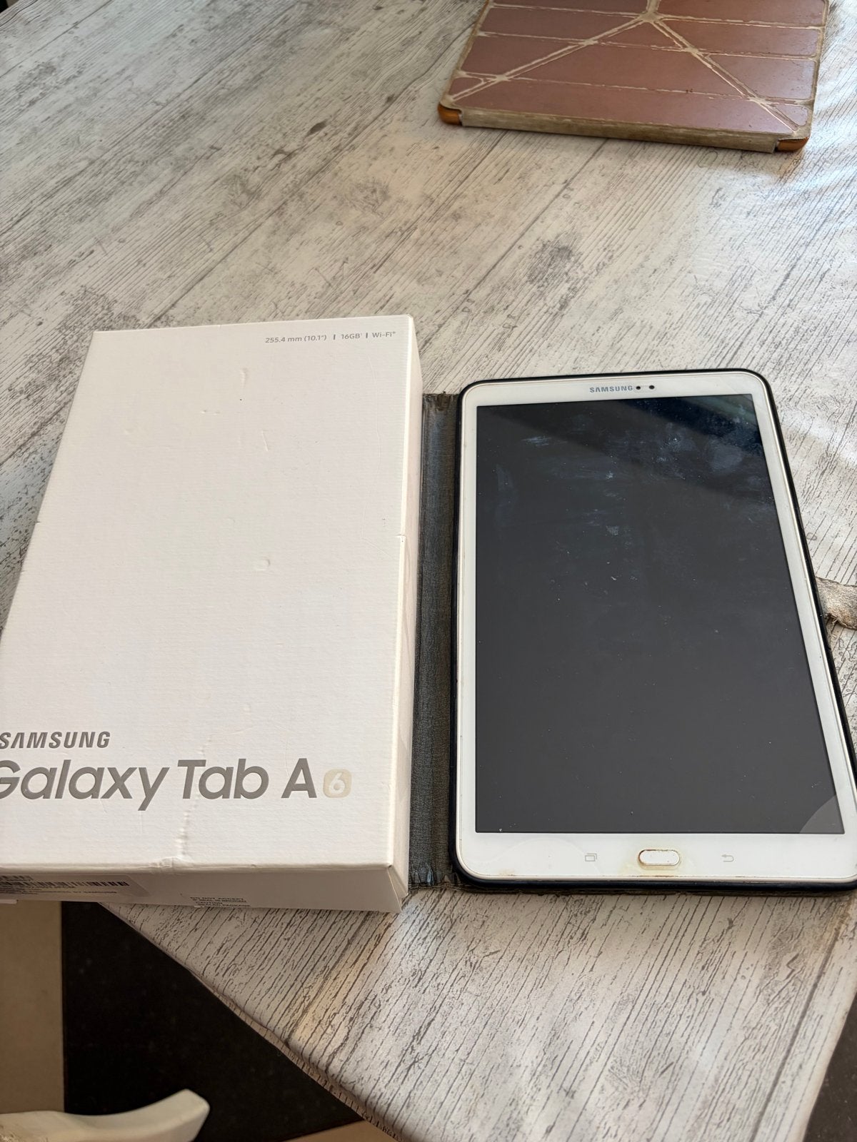 Samsung Galaxy Tab A6 10.1 inch Wi-Fi 16GB, Computers en Software, Windows Tablets, Gebruikt, Wi-Fi, 10 inch, 16 GB, Ophalen of Verzenden