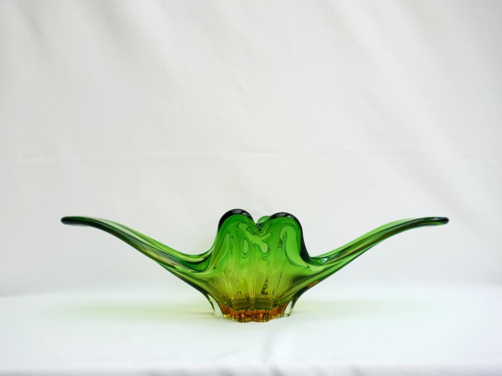 Murano - schaal - Italy jaren 50/60, Huis en Inrichting, Woonaccessoires | Schalen en Manden, Gebruikt, Schaal, Ophalen of Verzenden