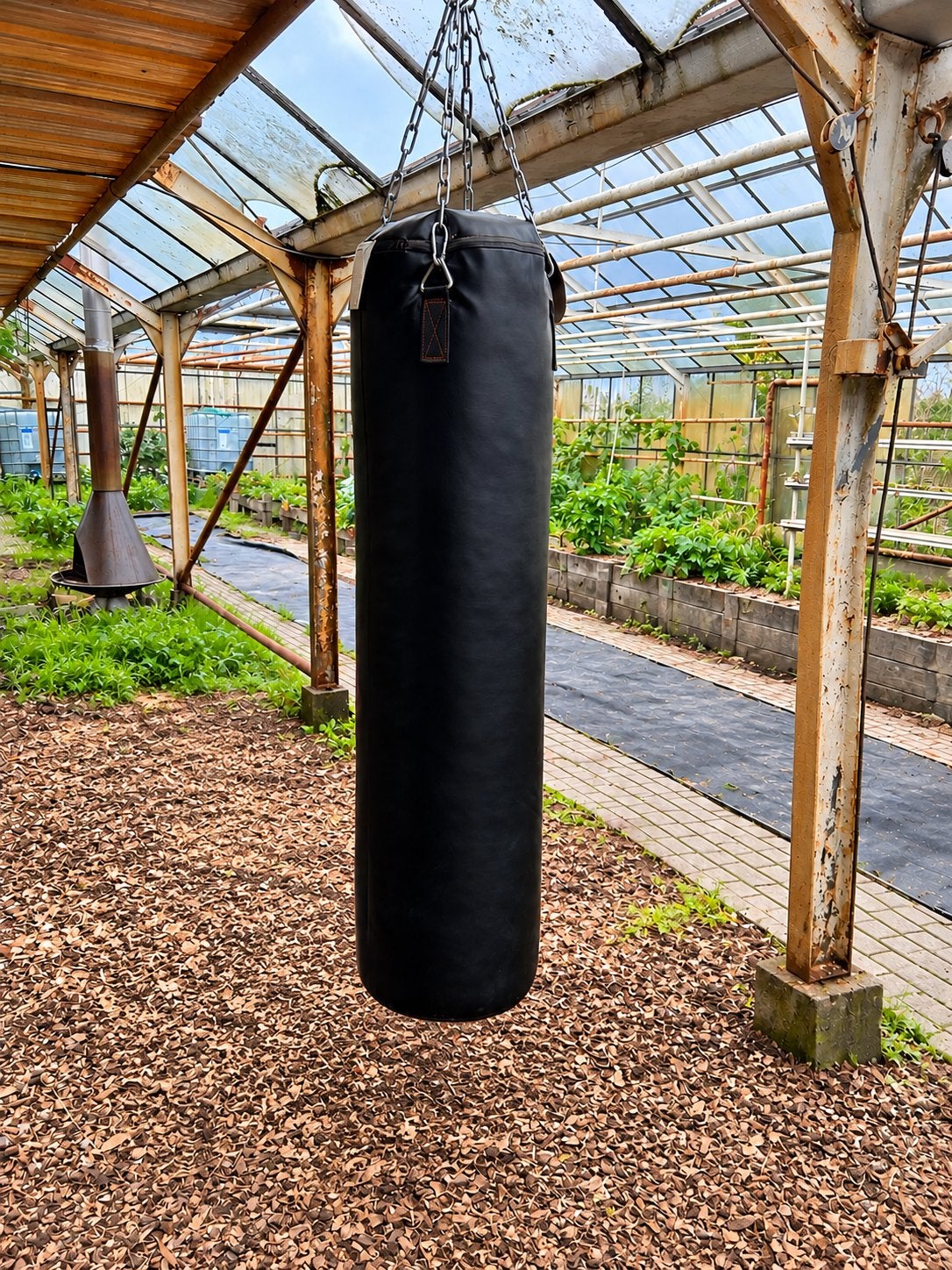 Nette kickboks zak zwart, Ophalen of Verzenden, Gebruikt, Bokszak