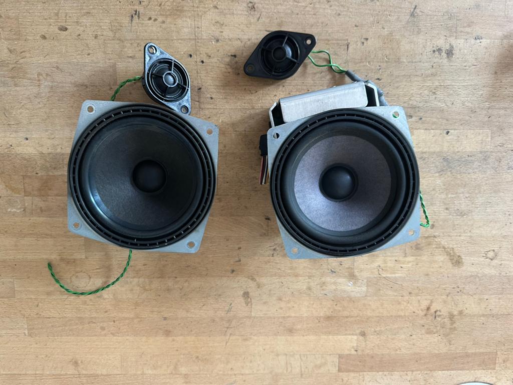 BMW Z3 Speakerset - 2 woofers en 2 tweeters, Ophalen of Verzenden, Gebruikt