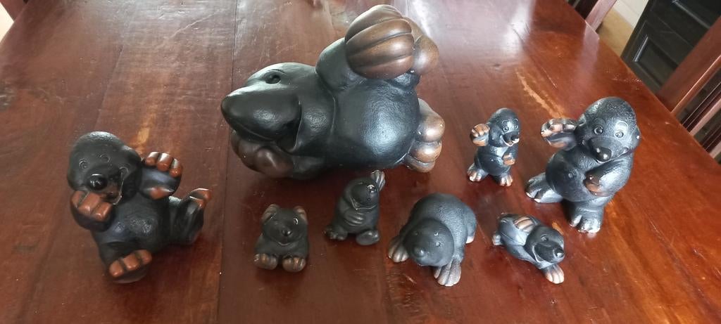 Verzameling mollen beeldjes - Leuk voor binnen of tuin, Ophalen, Gebruikt