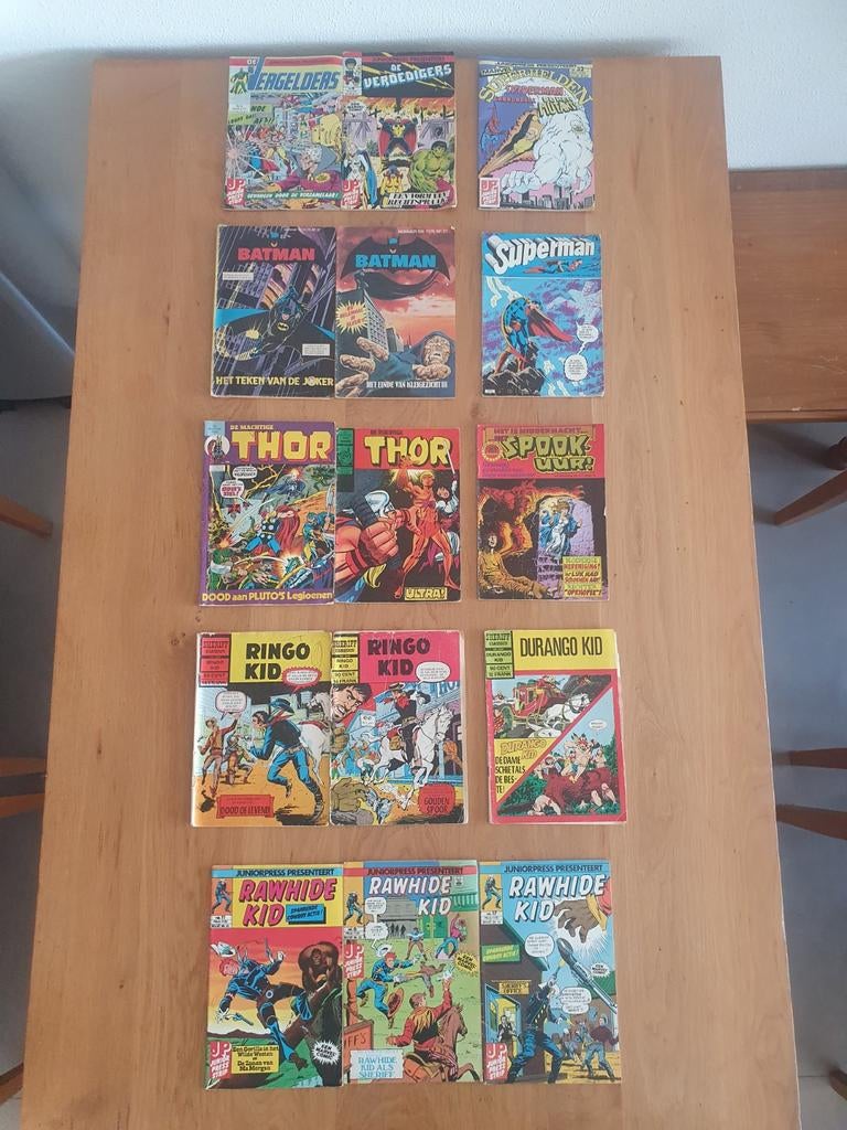 15 x Comics / stripboeken, NL uitgaves, alles in een koop, Meerdere comics, Ophalen of Verzenden, Gelezen, Europa
