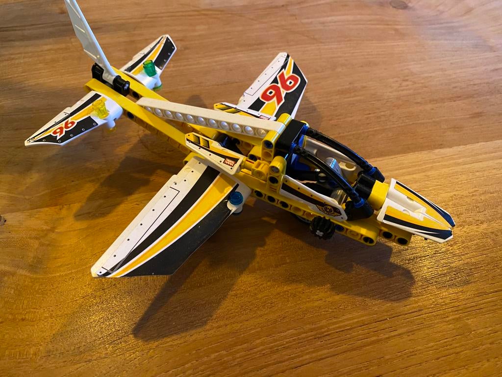 Technic set 42044 straaljager, Ophalen of Verzenden, Gebruikt