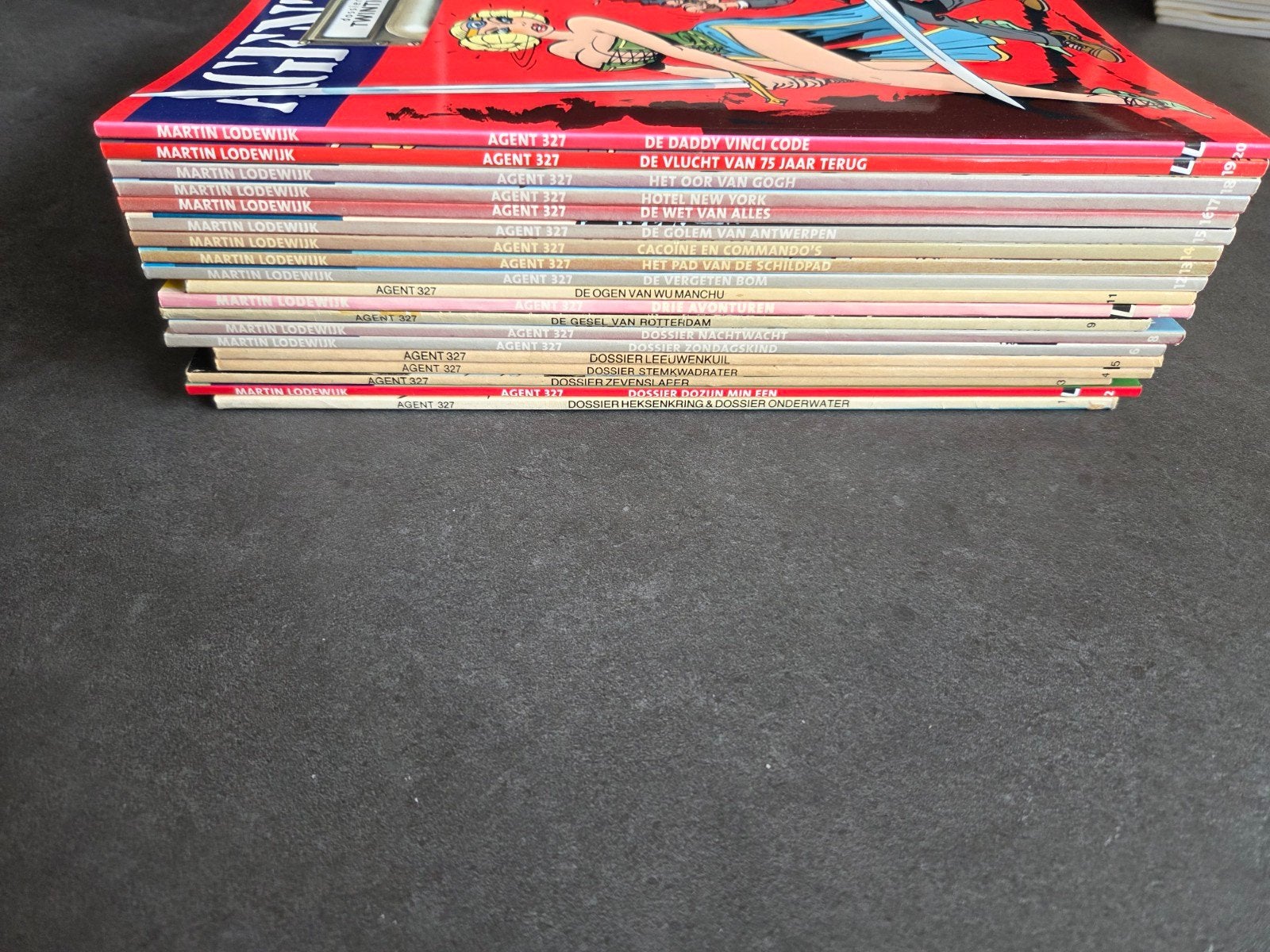 Agent 327 - Complete serie 1 tm 20, Boeken, Complete serie of reeks, Ophalen of Verzenden, Gelezen