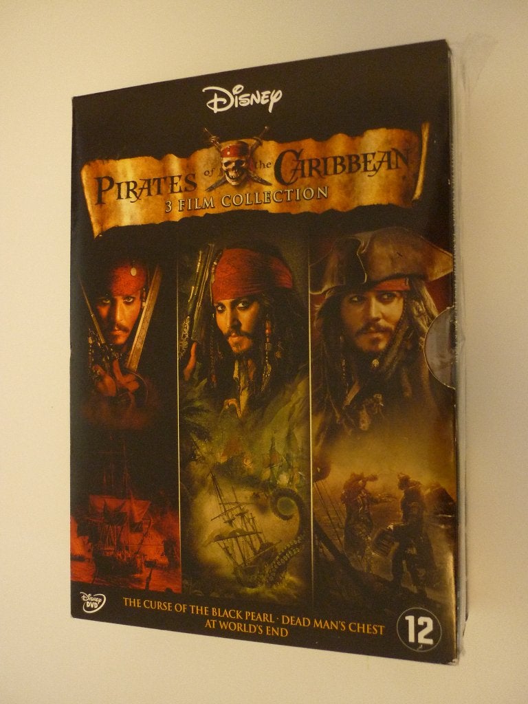 Pirates of the Caribbean 1 2 3 (originele dvd's) Trilogy, Engels, Nederlands, Actie, Ophalen of Verzenden