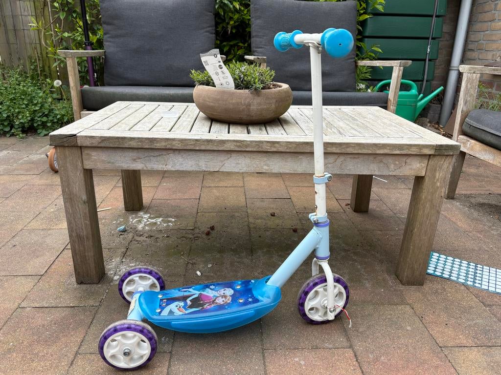 Smoby Frozen driewieler step voor kinderen, Fietsen en Brommers, Steps, Ophalen, Gebruikt, Gewone step