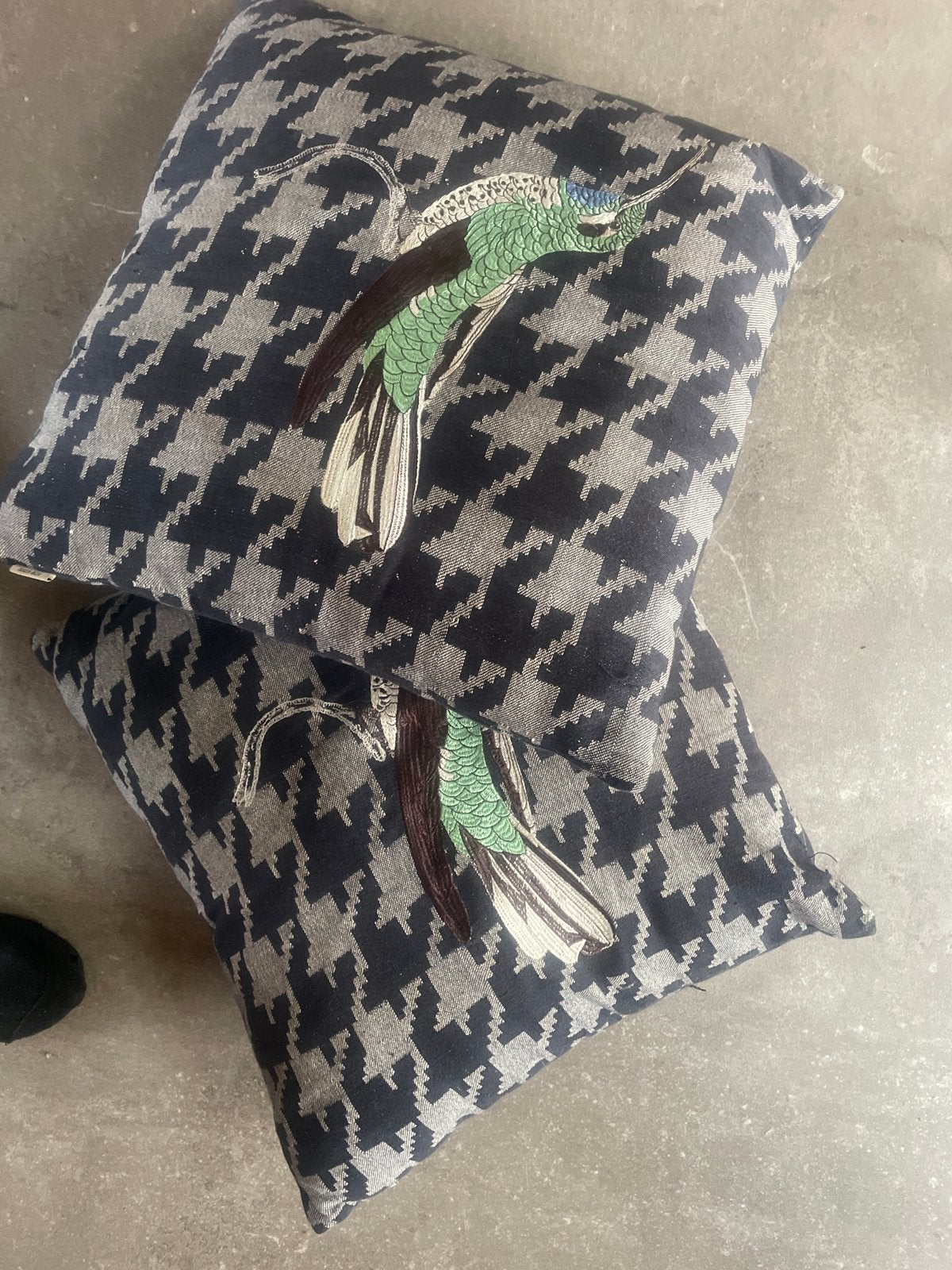 Sissyboy Kussens met vogelprint, Ophalen, Overige merken, Gebruikt, Meerkleurig