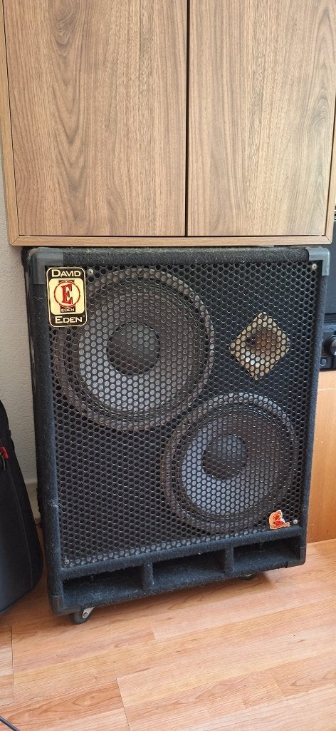 David Eden D212XST Basgitaar Speakerkast, Ophalen, Gebruikt, Basgitaar, 100 watt of meer