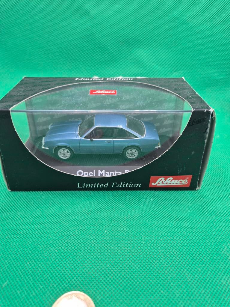288 Opel Manta B 1/43 schuco, Hobby en Vrije tijd, Modelauto's | 1:43, Ophalen of Verzenden, Zo goed als nieuw, Auto, Schuco
