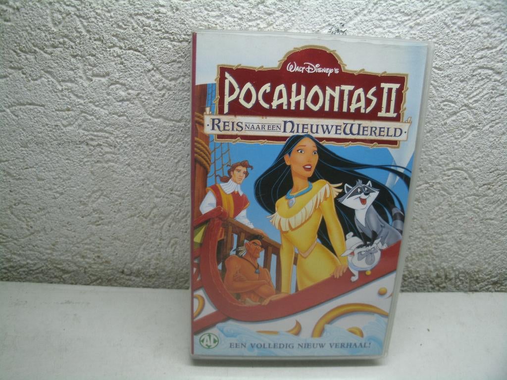 vhs 191a pocahontas 2 reis naar een nieuwe wereld ned gespr, Alle leeftijden, Ophalen of Verzenden, Zo goed als nieuw