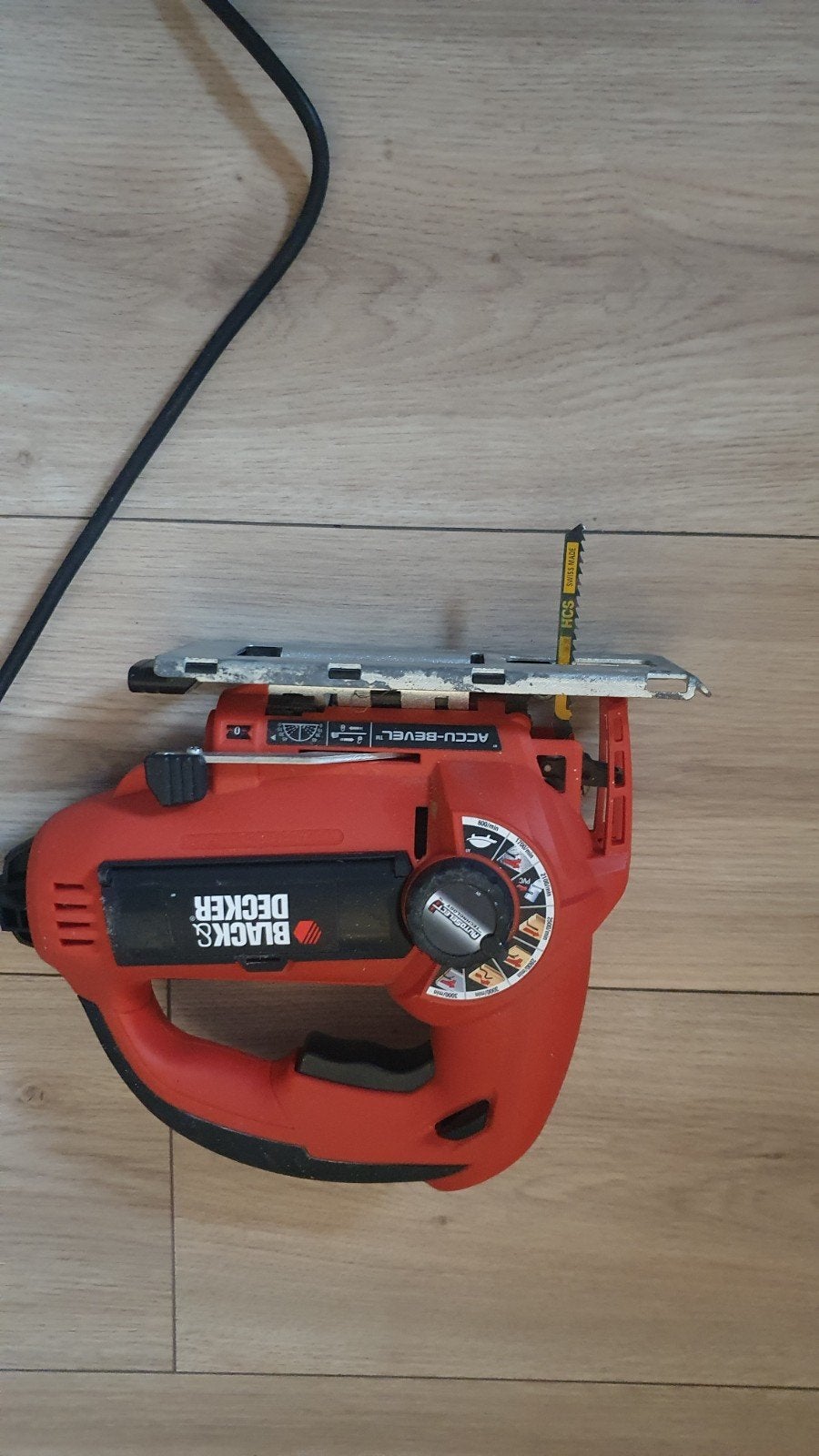 Black & Decker Decoupeerzaag KS500S - zo goed als nieuw, Doe-het-zelf en Verbouw, Gereedschap | Zaagmachines, BLACK & DECKER, Ophalen of Verzenden