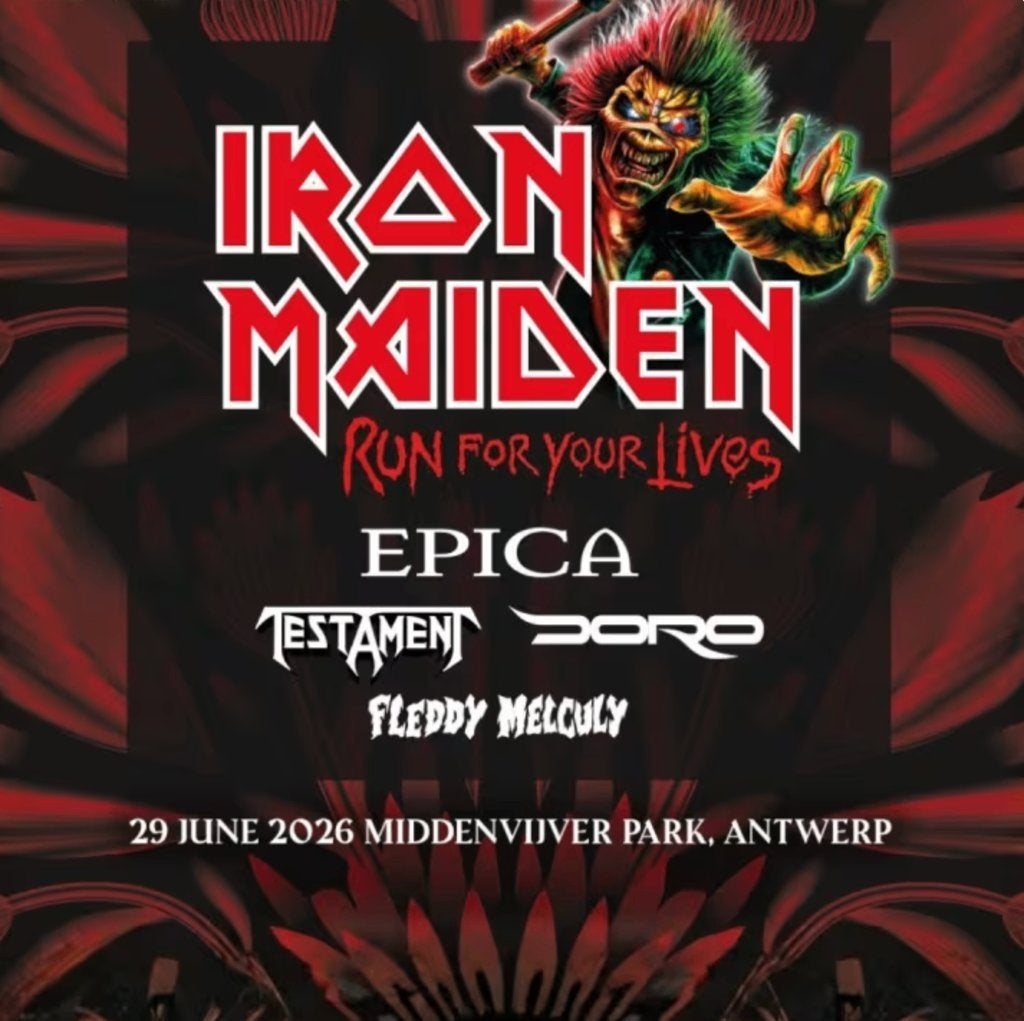 2 Tickets Iron Maiden 29 juni Antwerpen (nieuw €135), Tickets en Kaartjes, Concerten | Rock en Metal, Twee personen, Juni, Hard Rock of Metal