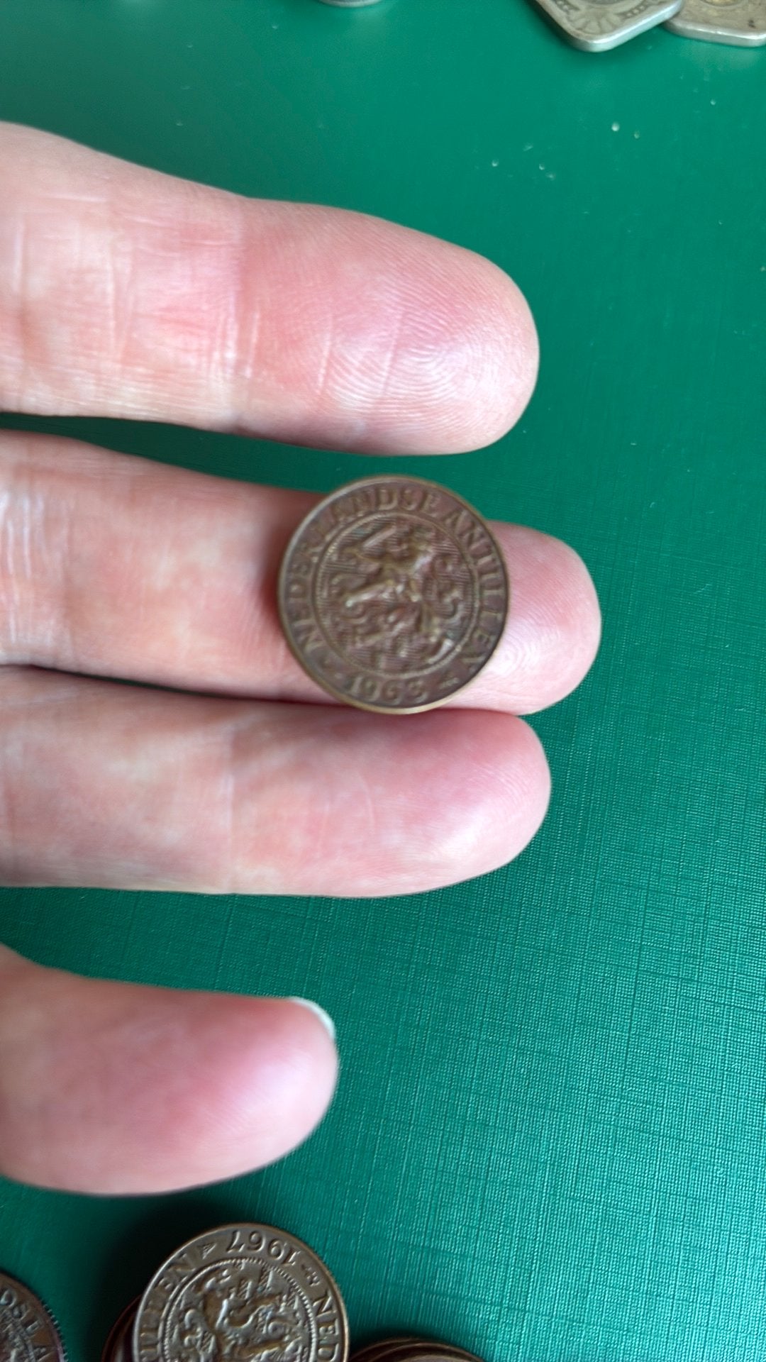 Nederlandse Antillen 1 cent 1963, Postzegels en Munten, Munten | Nederland, Ophalen of Verzenden, Koningin Juliana, 1 cent