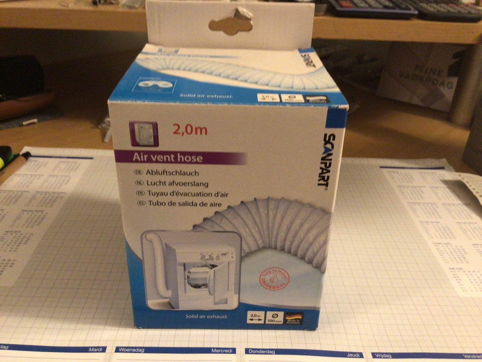 Te koop aangeboden: Scanpart Lucht afvoerslang., Doe-het-zelf en Verbouw, Ophalen of Verzenden, Nieuw, Ventilator en Afzuiger