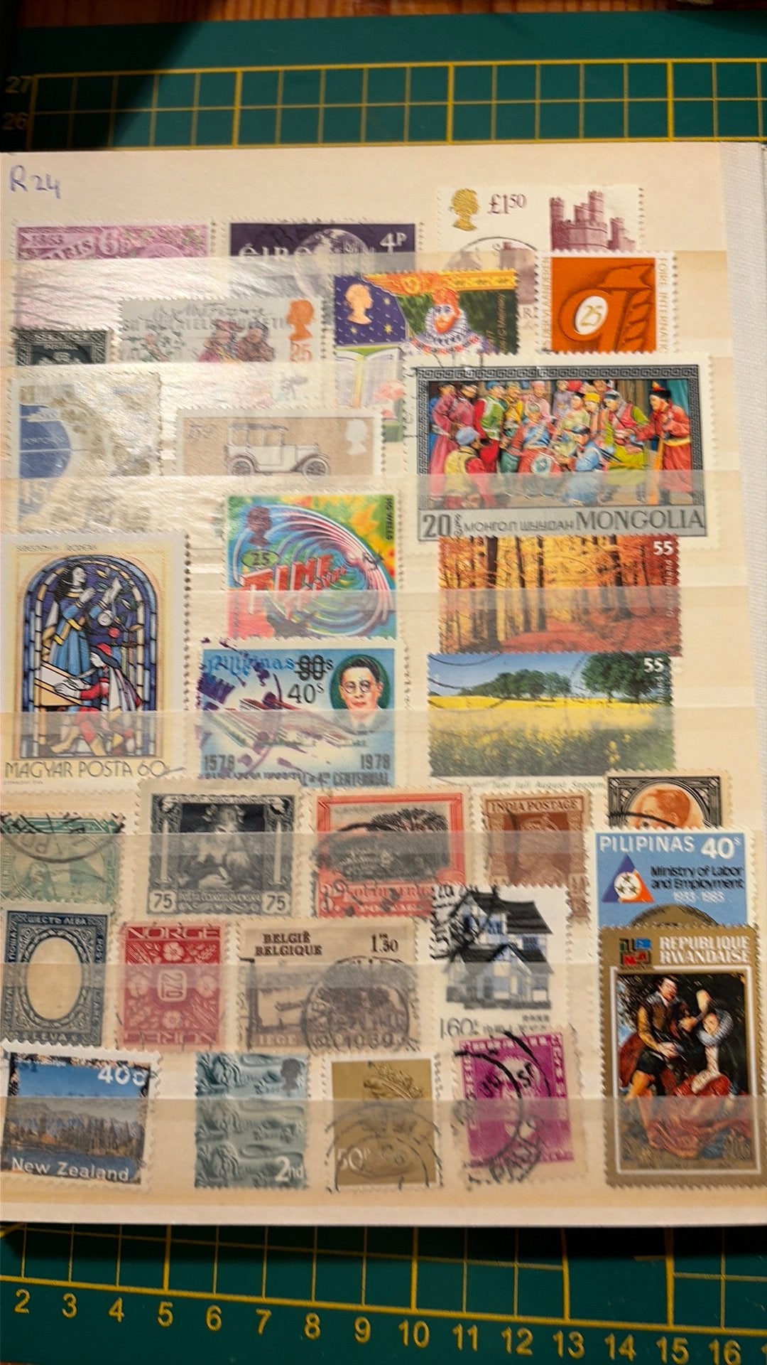 Leuke postzegels wereld R24, Verzenden, Buitenland