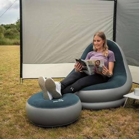 Easy Camp Opblaasbare loungeset, Caravans en Kamperen, Ophalen, Gebruikt