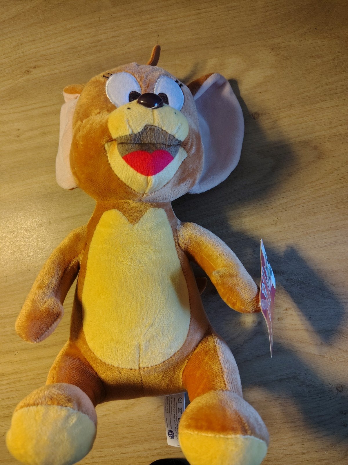 Tom & Jerry Knuffel Jerry nieuw met kaartje, Kinderen en Baby's, Speelgoed | Knuffels en Pluche, Ophalen of Verzenden, Nieuw, Overige typen