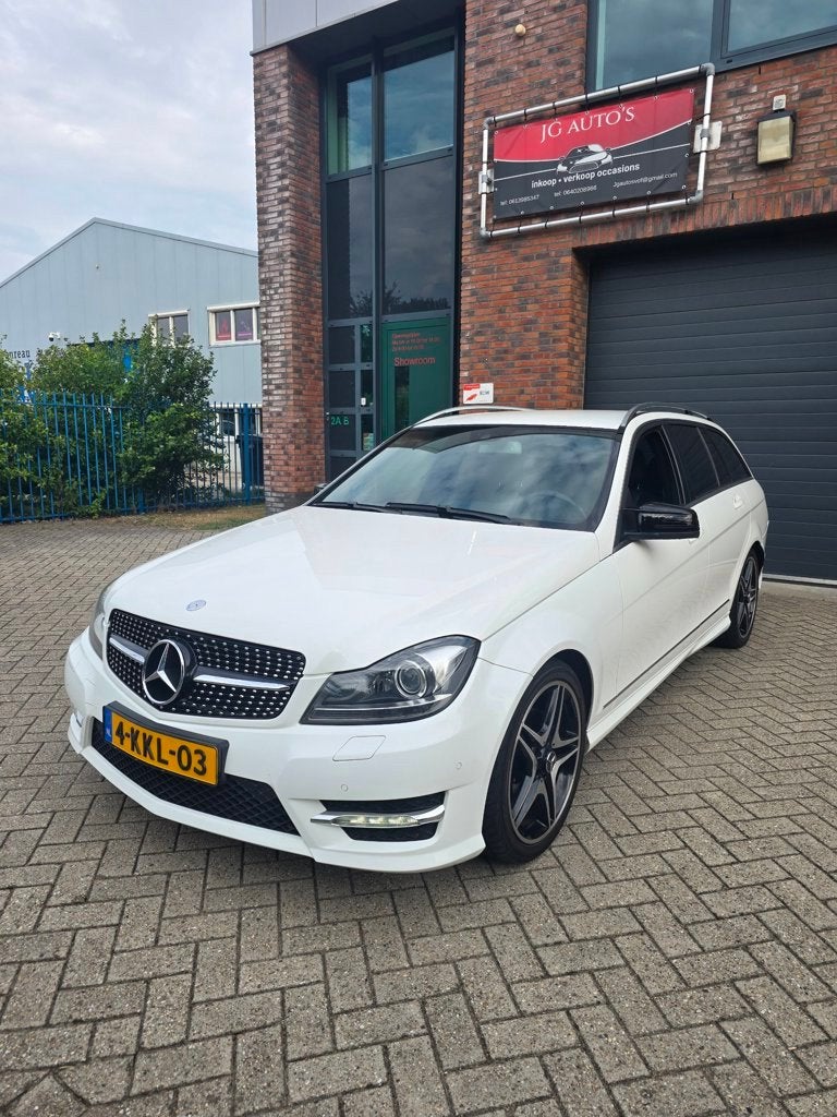 Mercedes-Benz C-klasse Estate 180 Avantgarde AUTOMAAT amg pa, Auto's, Automaat, Euro 5, Achterwielaandrijving, 1445 kg