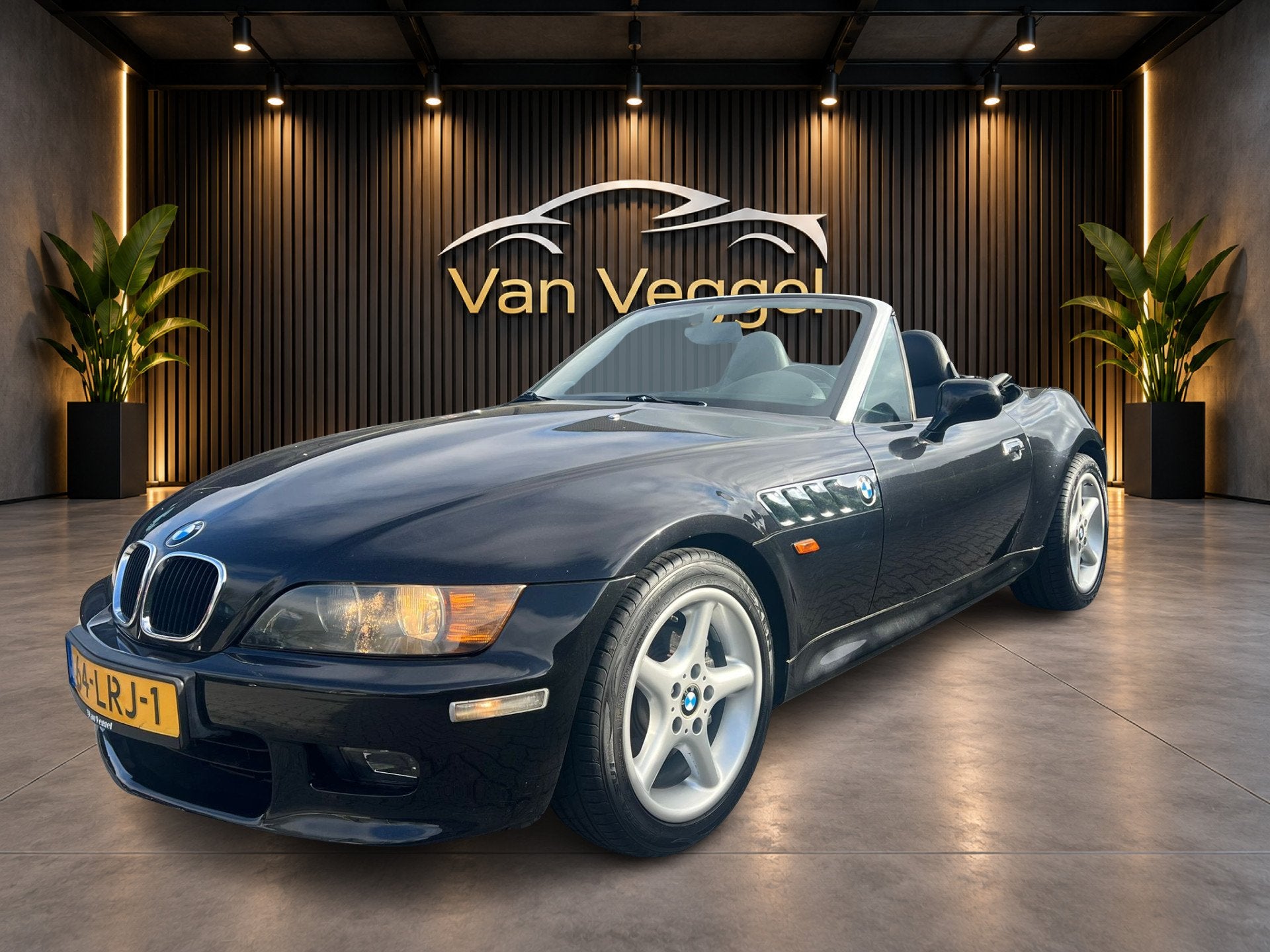 BMW Z3 Roadster 2.0 6 cil Widebody Chromeline cruise, leer,, Auto's, Achterwielaandrijving, Zwart, Zwart, Bedrijf