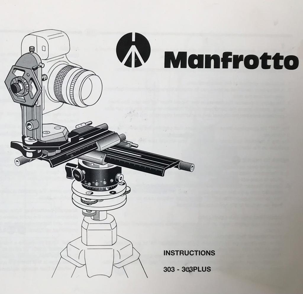 Manfrotto 303Plus Panoramische kop, Balhoofd, panoramic Head, Ophalen of Verzenden, Gebruikt, Balhoofd