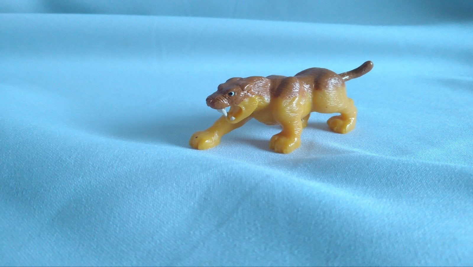 imaginext smilodon sabeltandkat sabeltandtijger dierfiguur, Ophalen of Verzenden, Zo goed als nieuw, Wild dier, Beeldje of Figuurtje