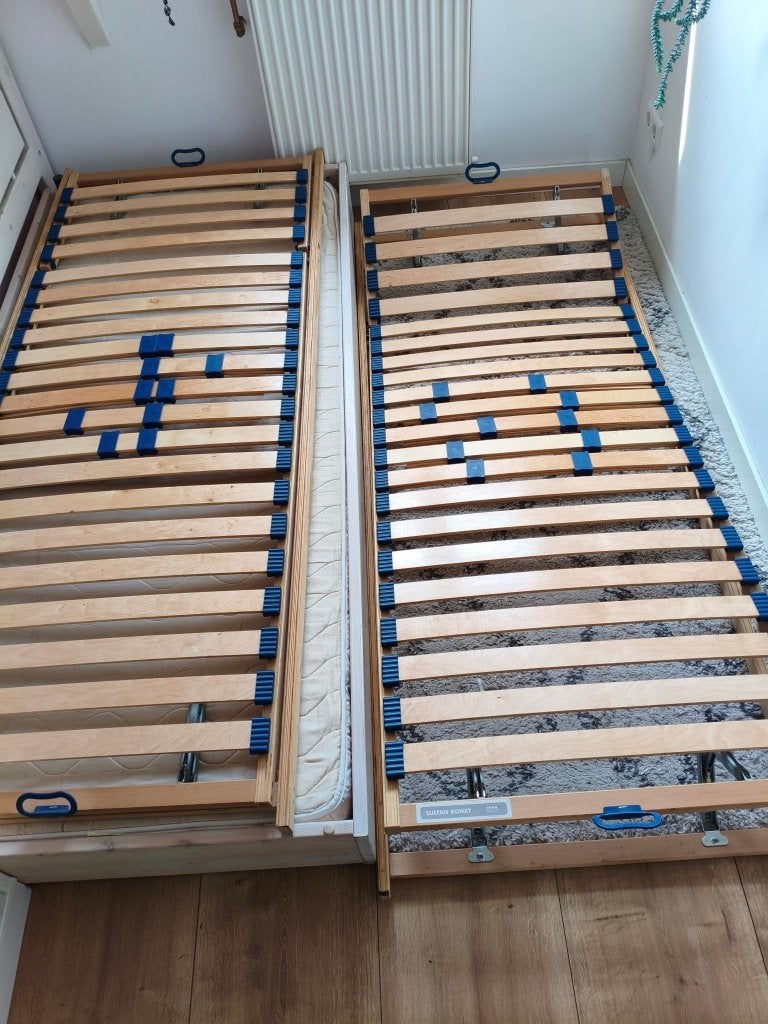2x Lattenbodem Ikea Sultan Komet, Ophalen, Eenpersoons, Zo goed als nieuw, 80 cm