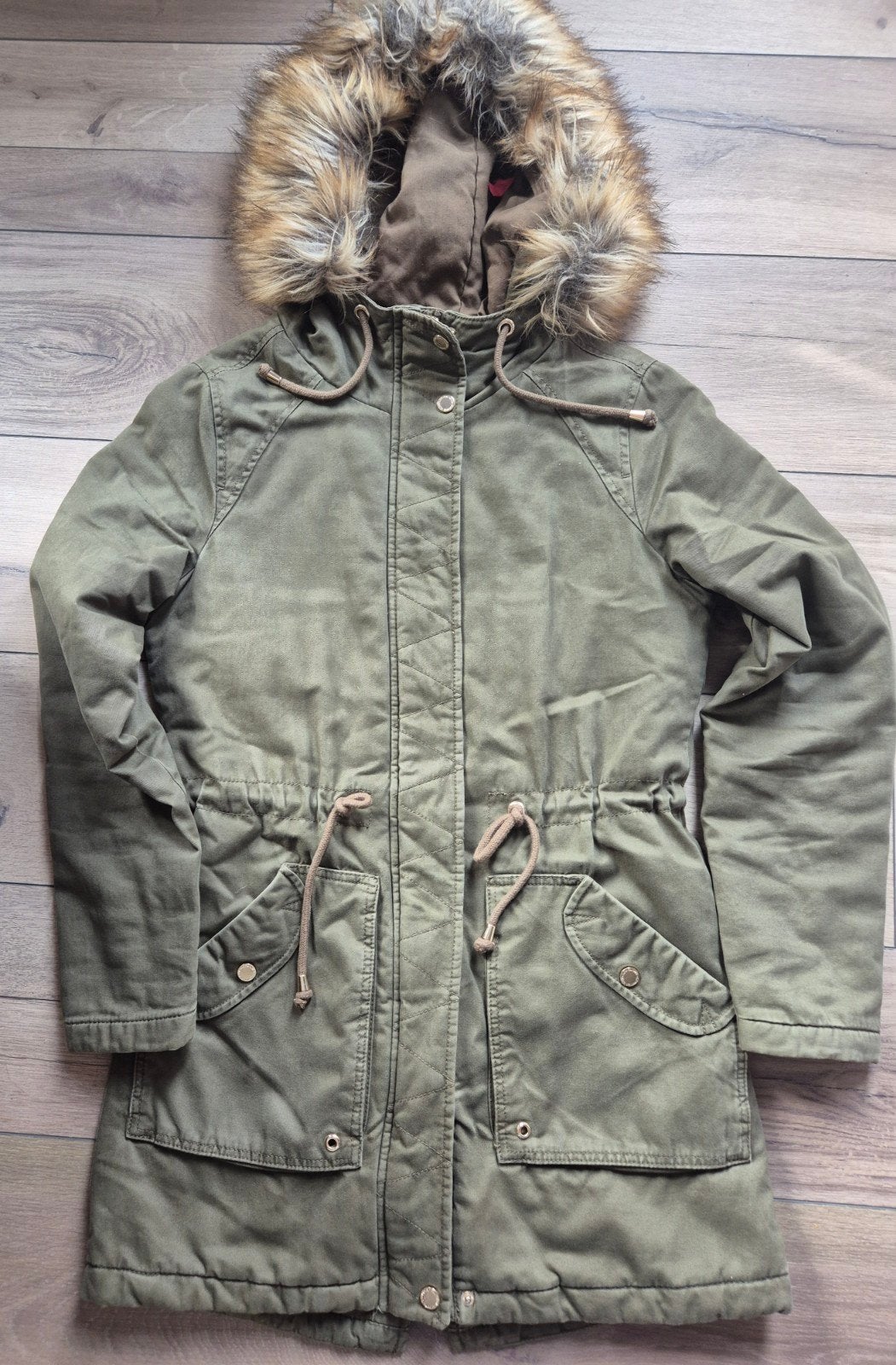 Clockhouse parka jas, Ophalen of Verzenden, Zo goed als nieuw, Clockhouse, Maat 34 (XS) of kleiner