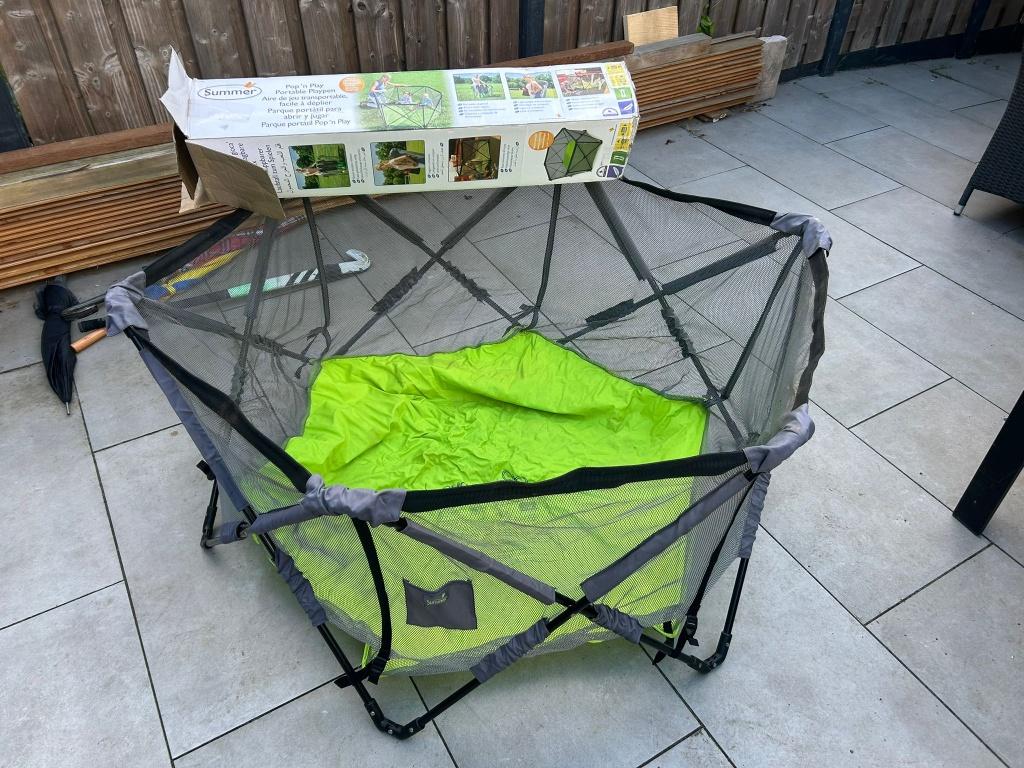 Speelbox baby's (Portable, camping), Ophalen, Gebruikt