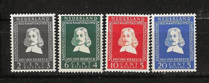 Nederland 578-581 postfris, Ophalen of Verzenden, Na 1940, Postfris