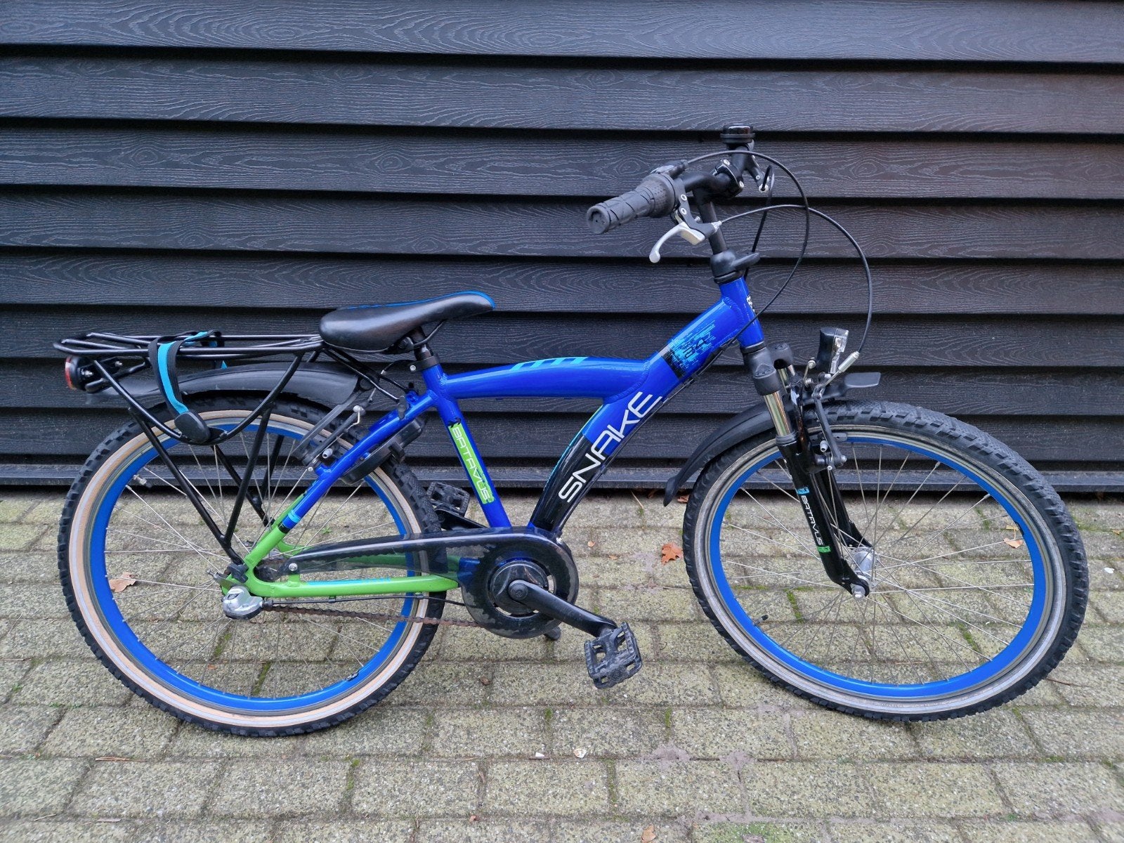 Batavus snake 24 inch jongensfiets HEEL MOOI!!!, Fietsen en Brommers, Ophalen, Batavus, Zo goed als nieuw, Terugtraprem
