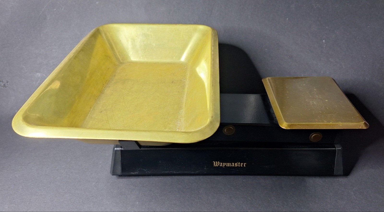 Waymaster weegschaal met gewichten., Ophalen of Verzenden