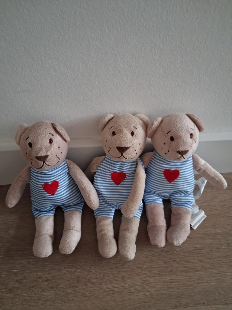 Knuffels Ikea Fabler Bjorn 3x beer hartje L555, Ophalen of Verzenden, Zo goed als nieuw, Beer