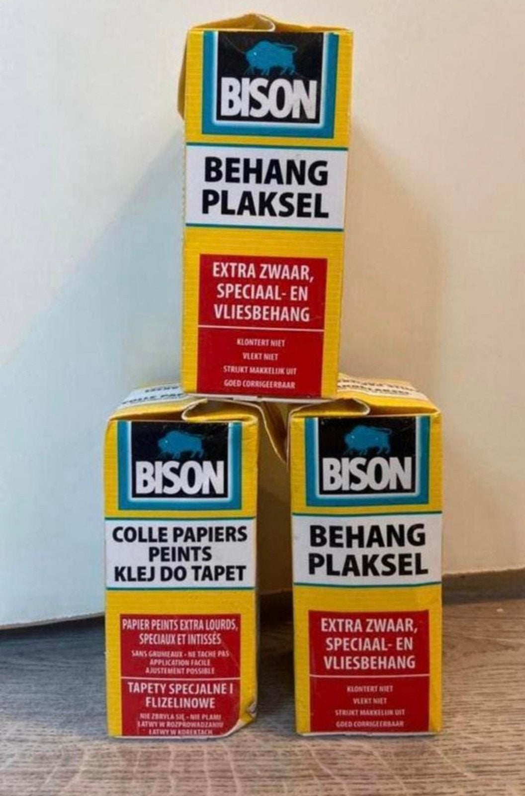 Behang lijm Bison extra zwaar, Ophalen of Verzenden