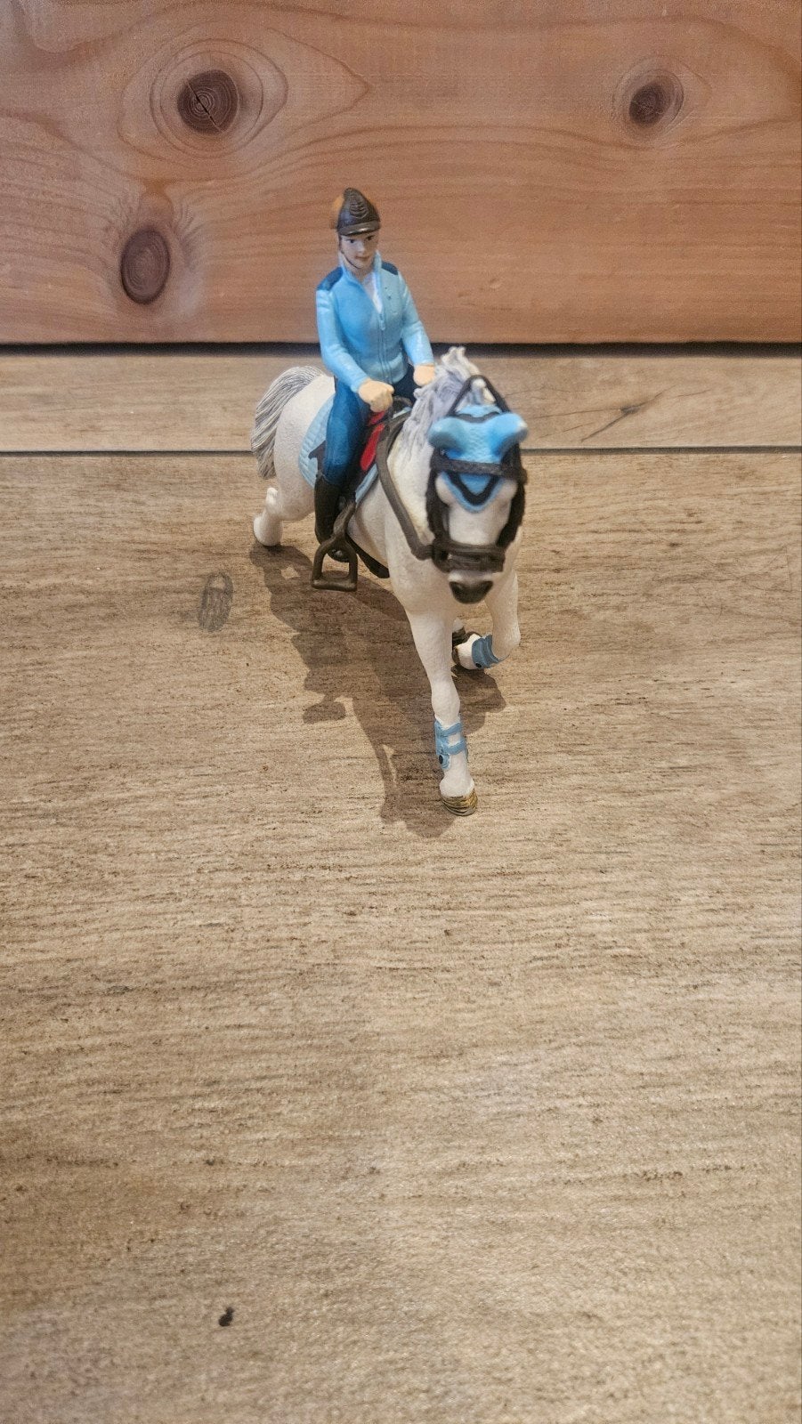 Schleich Competitie Ruiter met Paard, Ophalen of Verzenden, Zo goed als nieuw