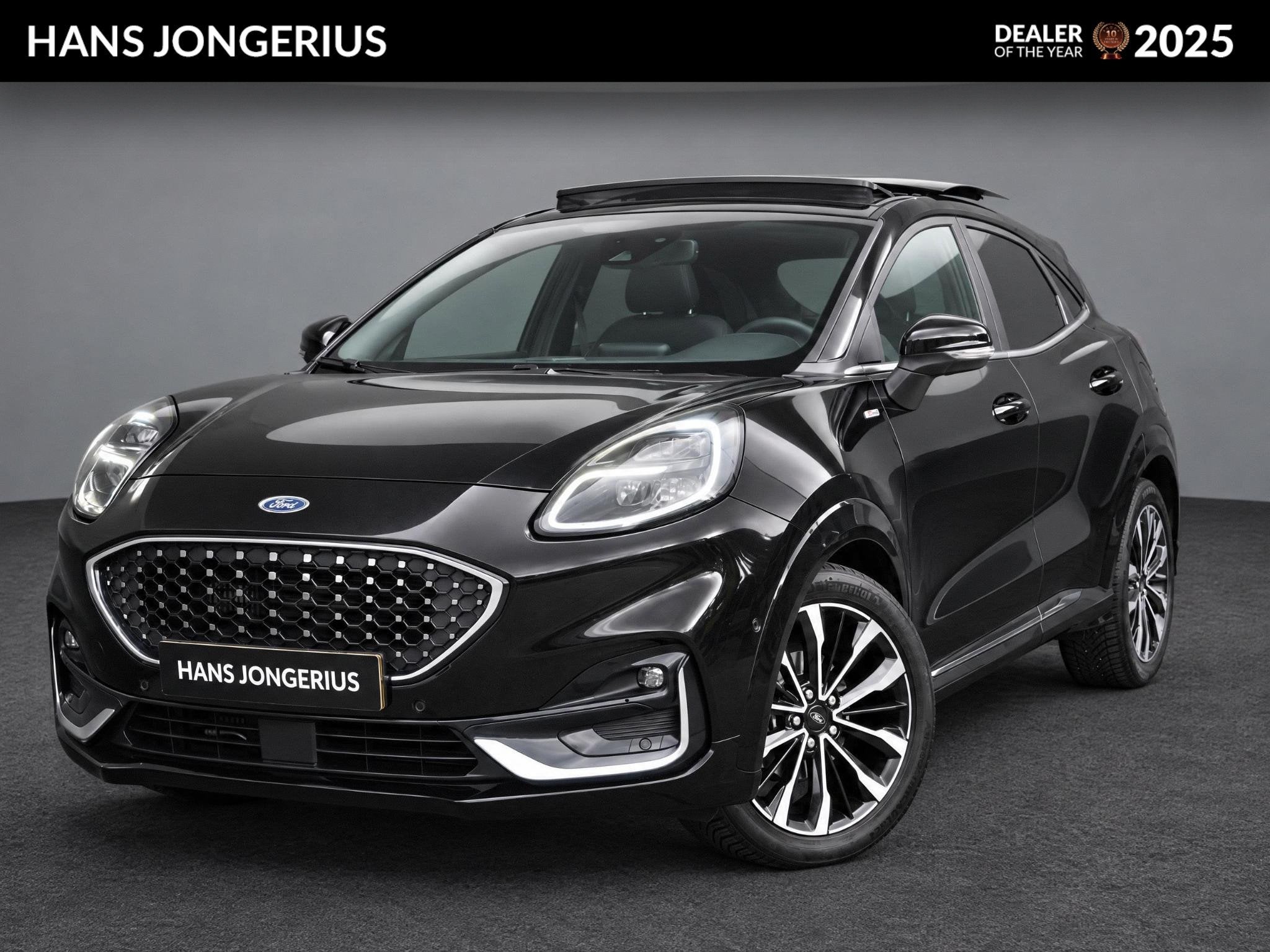 Ford Puma 1.0 EcoBoost Hybrid ST-Line Vignale | TREKHAAK | S, Auto's, Voorwielaandrijving, Dealer onderhouden, Euro 6, Zwart